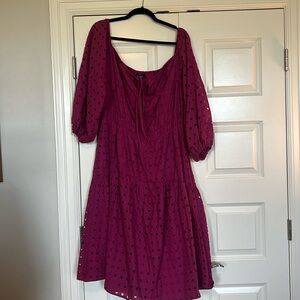 Eloquii Magenta Dress Size 16